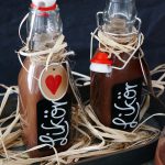 Nuss-Nougat Likör - ein schnelles Rezept und eine tolle Geschenkidee zu Weihnachten