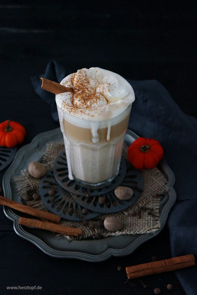 Pumpkin Spice Latte - super würzig und wärmend