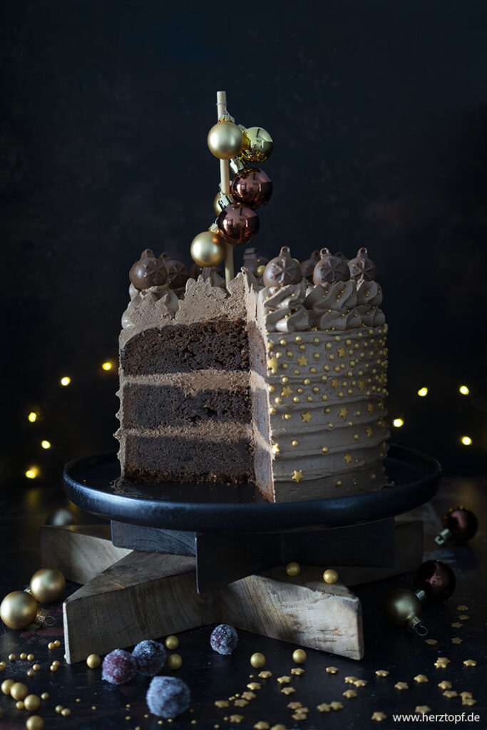 Zuckerperlen Chocolate Cake